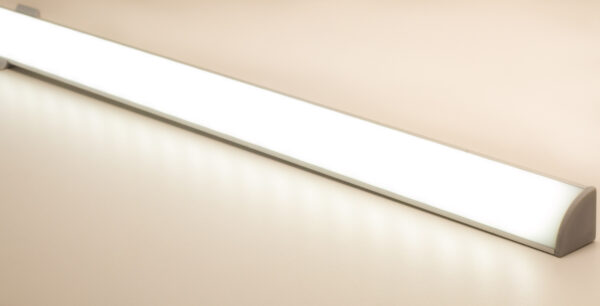 Varilla/tira Led 220v Directo Bajo Alacena Aluminio Angulo con Llave